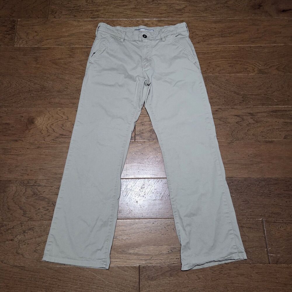 BKE Jake Jeans Men's Size 32R (32x30) Straight Leg Khaki Western Stretch